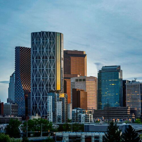 Skyline image of Calgary, Alberta