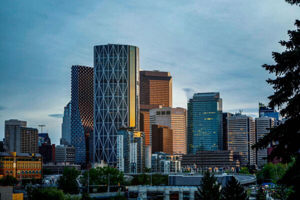 Skyline image of Calgary, Alberta
