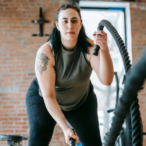 women working out